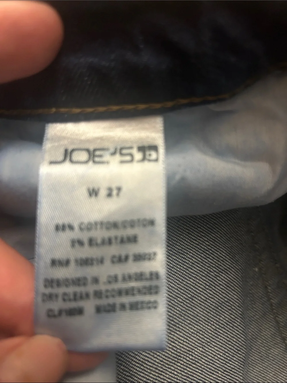 Joe’s‎ Women’s Blue Denim Shorts - Classic Distressed Style 27